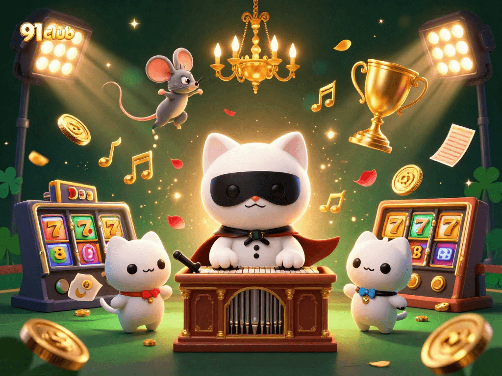 Engage with 91club's thrilling slot games featuring vibrant symbols and dazzling characters.