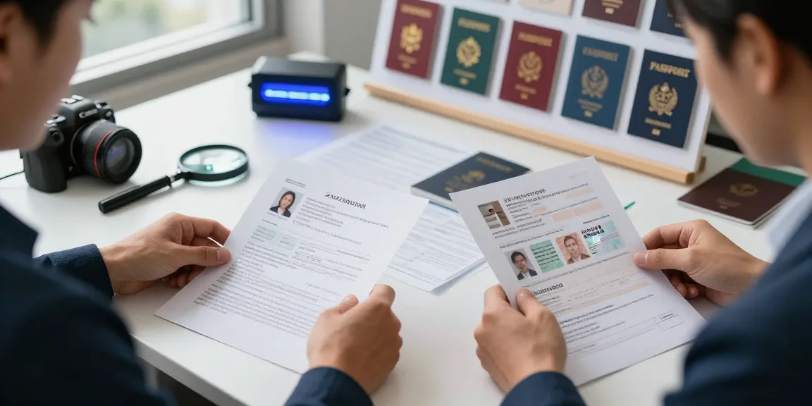 Buy 50 euro counterfeit checks highlighted by authentic passport and ID document verification.