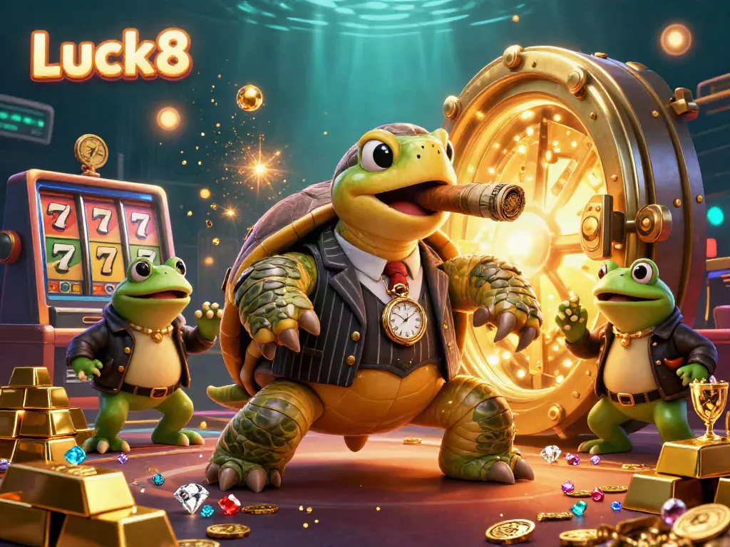 Engage in thrilling adventures at Luck8 with lively casino characters and vibrant slot games.