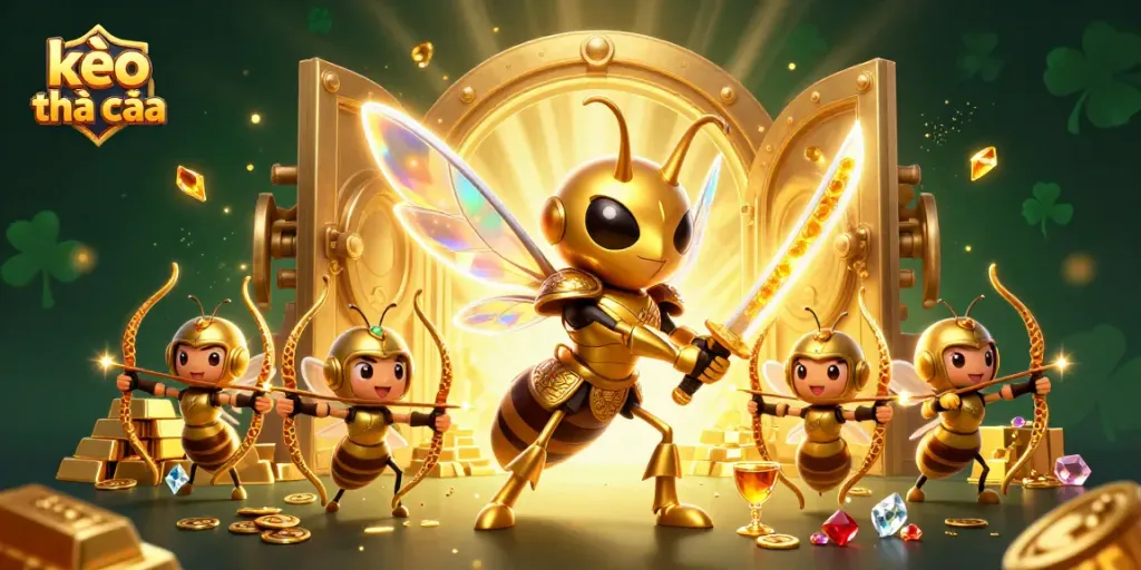 Engage with kèo nhà cái for a thrilling betting experience surrounded by treasure and action.