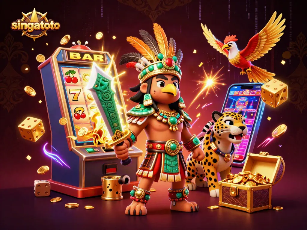 Experience jackpot thrills at singatoto with colorful spinning slots and vibrant casino action.