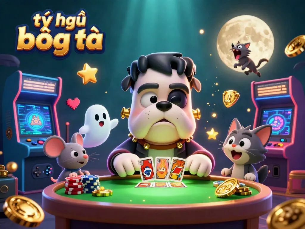 Experience dynamic tỷ lệ bóng đá action with the Frankenstein bulldog dealer amid vibrant casino magic.