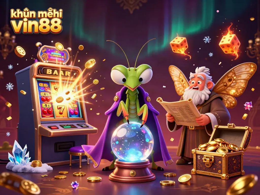 Experience the excitement of khuyến mãi vin88 with colorful 3D casino characters and dynamic gaming elements.