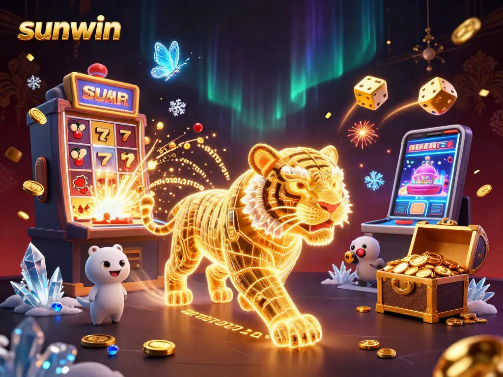 Play thrilling games at sunwin while enjoying luminous jackpots and vibrant casino landscapes.