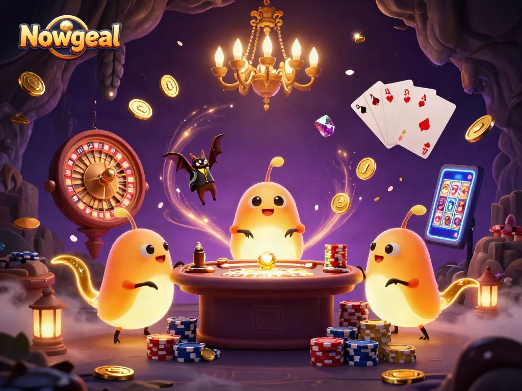 Engage with Nowgoal's dynamic live scores and sports betting in a vibrant casino scene.