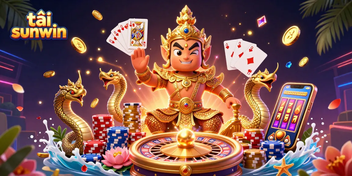 Catch the excitement as you tải sunwin and engage with thrilling casino games featuring vibrant characters and action!